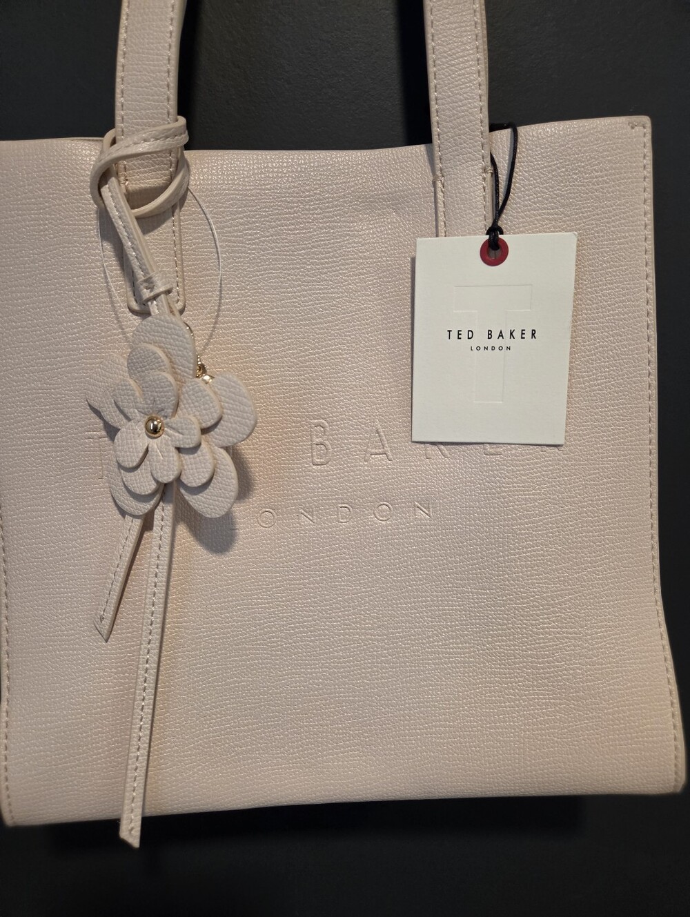 Ted Baker London Ivory Floral Charm Tote Bag - Picture 2 of 9